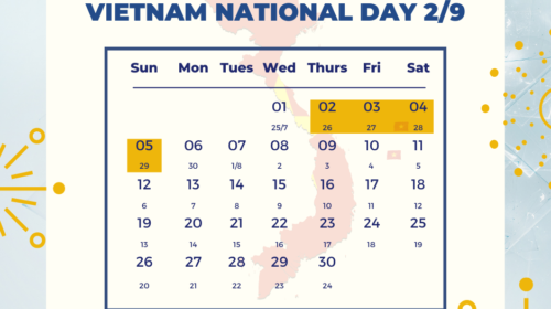 CODLUCK HOLIDAY NOTICE: VIETNAM NATIONAL DAY 2/9/2021
