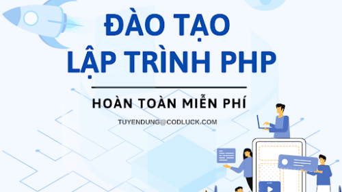 ĐÀO TẠO LẬP TRÌNH VIÊN PHP – KHOÁ 4 (10 Position)