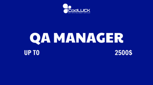 QA/Tester Manager _ SENIOR