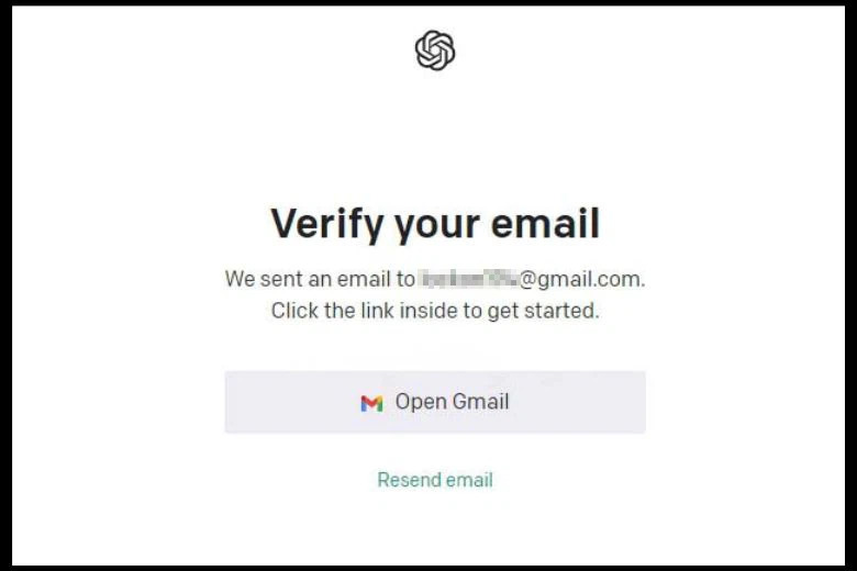 Nhận yêu cầu xác nhận email từ OpenAI